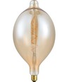 E27 4W XXL Flex Filament LED-pære - 34cm, 2000K, Gold, dimbar