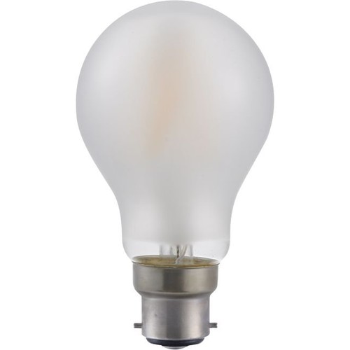 BA22d 5,5W dimbar LED-pære - A60, filament, matt glass, 2500K
