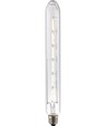 E27 5W dimbar LED filamentpære - Colorenta, 31,5cm, 2500K, klart glass, 500lm
