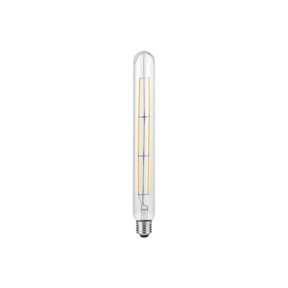 E27 4,5W dimbar LED filamentpære - Colorenta, 31,5cm, 2200K, klart glass, 460lm - Dimbar : Dimbar, Kulør : Ekstra varm
