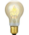 E27 5W 3-trinns dimbar LED-pære - A60, 2200K, Gold, Flex Filament, 460lm