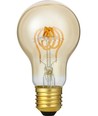 E27 5W 3-trinns dimbar LED-pære - A60, 2200K, Gold, Flex Filament, 460lm