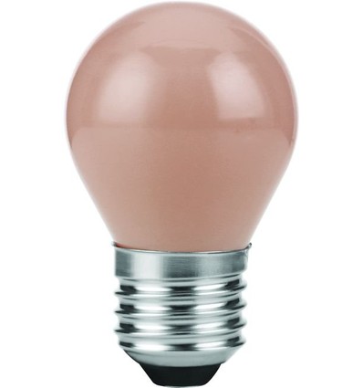 E27 4,5W dimbar LED kronepære - G45, Filament, 1800K Flame, 250lm