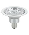 BA15d AR70 8W LED-pære, 12V - 480lm, 30°, dimbar, varmhvit