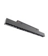 System Shift 17W Grid M skinnespot for 2-fase skinne - 40°, CCT-bryter, sort, 33cm