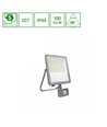 30W NOCTIS MAX lyskaster med PIR-sensor - IP44, CCT, grå, bevegelsessensor