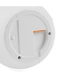 Oppladbar RGB LED-bordlampe Ø13cm - Hvit, inkl. fjernkontroll, IP54 utendørs