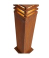 Corten 11W hagelampe - 70 cm, IP65 utendørs, inkl. lyskilde