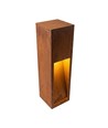 Corten hagelampe - 12W, 50 cm, IP65 utendørs, inkl. lyskilde