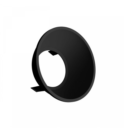 Orbito reflektor for innfelling/påbygging, Ø11,5cm - Mattsort