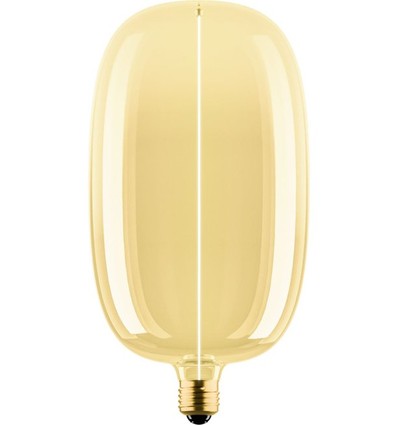 E27 4,8W dimbar LED-pære - WG145, Gold, Filament Flex Magnetic, 1800K, 200lm