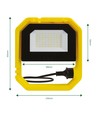 30W NOCTIS TECHNIC lyskaster - IP65, kald hvit, gul, arbeidslampe, utendørs