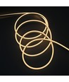 5m 8W/m 8x16 Neon Flex LED - 12V DC, IP67, Varm hvit