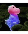 MOCHI Dinosaur nattlampe i myk silikon - oppladbar, fargeskift + varmhvit
