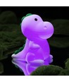 MOCHI Dinosaur nattlampe - Silikon, fargeskift + varmhvit, touch dimbar, IP20 innendørs