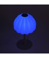 Oppladbar RGB LED bordlampe - Hvit, inkl. fjernkontroll, IP20 innendørs