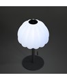 Oppladbar RGB LED bordlampe - Hvit, inkl. fjernkontroll, IP20 innendørs
