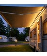 6m lysbånd til campingvogn, bobil, markise, fortelt - 12V strip, IP68 vanntett, 7,5W/m