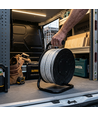 50m Arbeidslys LED strip på trommel ECO - 230V, IP67, 120 LED/m, 9W/m, 1320 lm/m