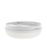 8W LED Technic vegglampe - IP54, IK10, rund, hvit, inkl. lyskilde