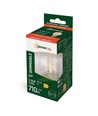 E27 5.5W dimbar LED kronepære - G45, filament