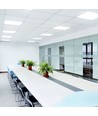 60x60 LED panel, 26W - 155lm/W, RA90, 3000K, 5 års garanti, hvit kant