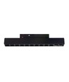 12W SHIFT Basic Lineær Lampe - 3000K, Sort, Gitter S, 22cm