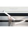 12W Dimbar SHIFT Beam skinnespot Ø28x40x7,5mm - 150°, CCT, Sort, Zigbee