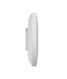18W Nymphea Black & White taklampe - Ø25cm, IP54, CCT, 130lm/W, sort/hvit kant