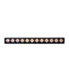 12W SHIFT BASIC GRID skinnespot til 48V skinnesystem - 4000K, 22cm, nøytral hvit, magnetisk montert