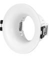 GU10 innbyggingsspot Fiale V Basic - Ø8,6cm, hvit, rund, IP20, uten lyskilde