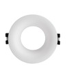 GU10 innbyggingsspot Fiale V Basic - Ø8,6cm, hvit, rund, IP20, uten lyskilde