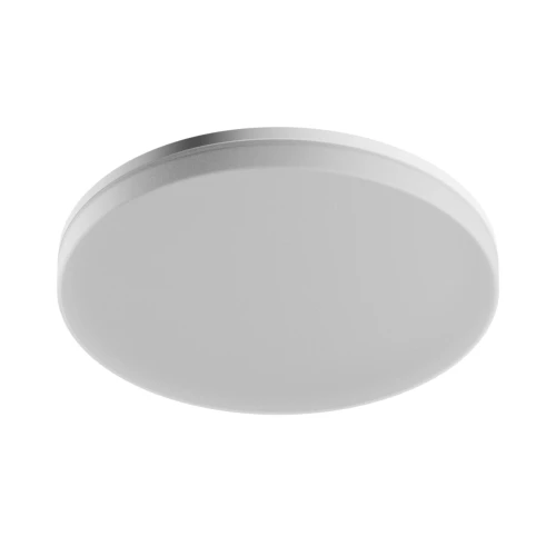 20/30/40W LED CCT taklampe - 3 lysfarger, Ø33cm, Høyde: 5cm, IP44, hvit kant