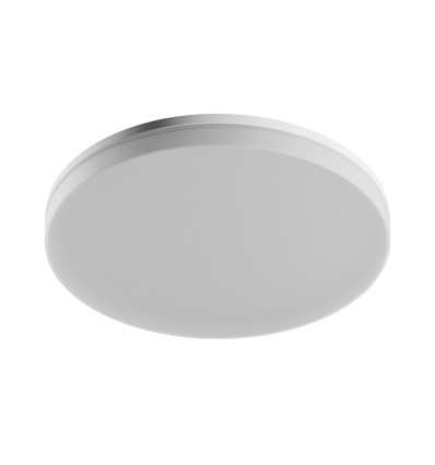 40W Nymphea Fusion LED taklampe, 135lm/W - Justerbar 20/30/40W, CCT, IP44 våtrom, Ø33cm, hvit kant
