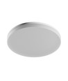 40W Nymphea Fusion LED taklampe, 135lm/W - Justerbar 20/30/40W, CCT, IP44 våtrom, Ø33cm, hvit kant