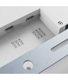 40W Nymphea Fusion LED taklampe, 135lm/W - Justerbar 20/30/40W, CCT, IP44 våtrom, Ø33cm, hvit kant