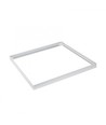Ramme til 60x60 LED panel - Hurtig samlesett, plast hjørner, hvit kant