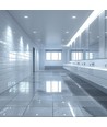 18W 17x17cm LED innfellingspanel - IP54 utendørs, hull: 14,5 x 14,5 cm, mål: 17 x 17 cm