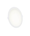 18W Ø22cm Algine 2-i-1 innfellingspanel - 122lm/W, 4000K, hvit kant, rund, innfelling eller påbygging