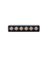 6W SHIFT Basic Grid XS Lineært Armatur - 11cm, 3000K, Sort