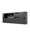 6W Encanta Asymmetric CCT vegglampe - IP54, sort, 750lm, 3 lysfarger, fasade/utendørs