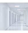 62x62 LED panel, 25/40/45W - Justerbar watt og CCT, 144lm/W, UGR19, 5 års garanti