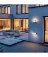 20W Verto Block CCT vegglampe - 120lm/W, IP65, sort, justerbar lysfarge, fasadebelysning