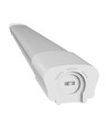 120cm 36W Limea Select komplett LED armatur - 122lm/W, IP65, 3CCT, gjennomkoblet, hvit kapsling