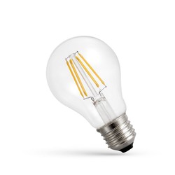 LED A60 E27 230V 4W karbon filamenter varm hvit KLART Spectrum