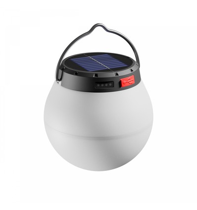 Lumina Orb solcellelampe, Ø9,8cm - 800mAh, 9,5cm høy, dekorativ utendørslampe