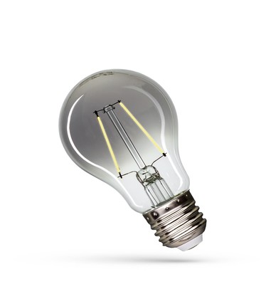 LED A60 E27 230V 2W karbon filamenter nøytral hvit MODERNSHINE Spectrum