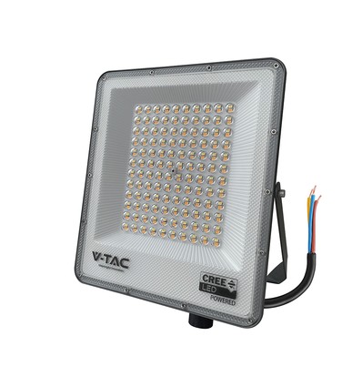 100W LED lyskaster, CCT - 120lm/W, IP65, CREE chip, 6 års garanti, Slimline-serien