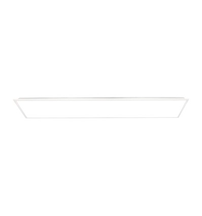 120x30 bakbelyst LED-panel, 40W - 120lm/W, CREE-chip, 6 års garanti, hvit kant