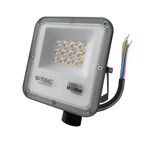 10W LED lyskaster - CCT, CREE chip, 6 års garanti, Slimline-serien